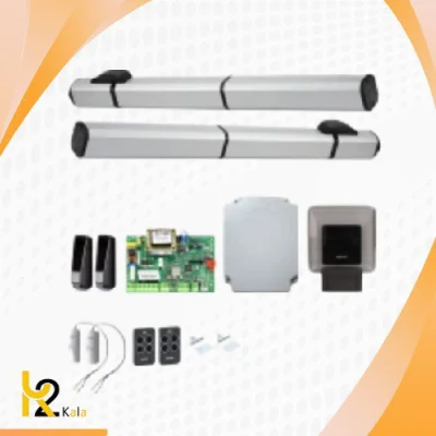 جک درب پارکینگ اتوماتیک هيدروليك دو لنگه فک مدل 402SBS